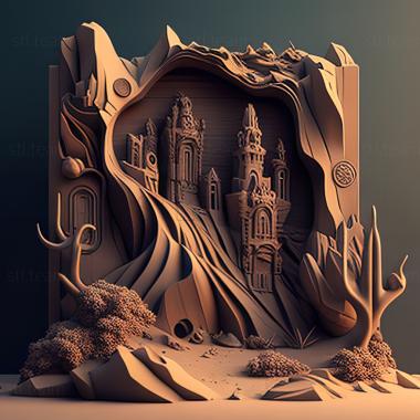 3D model st matte painting (STL)